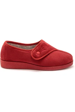 Pediconfort Chaussons à patte auto-agrippante femme