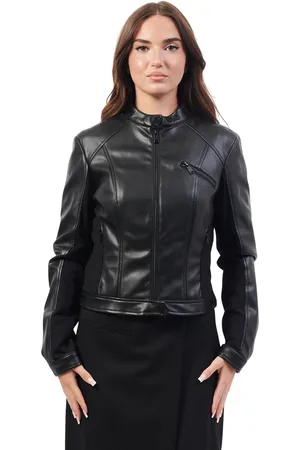 Guess Veste en cuir femme New Fiammetta