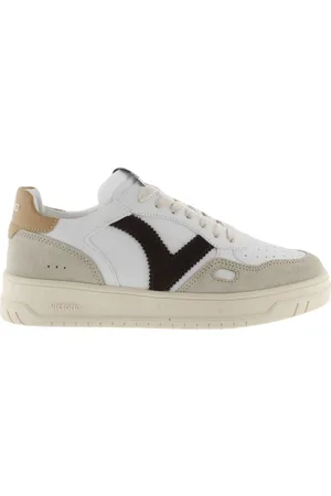 victoria Baskets effet cuir et daim séoul
