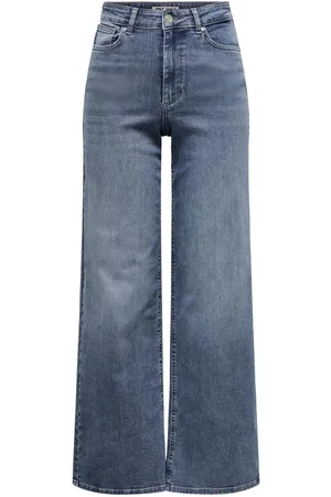 ONLY Jeans taille haute femme Madison Blush