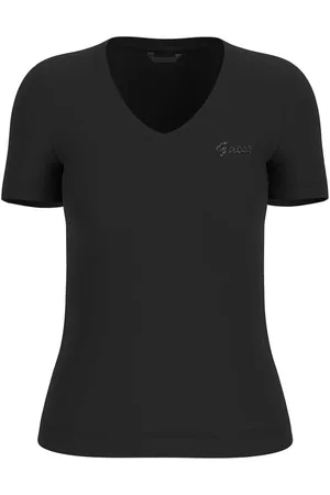 Guess T-shirt basique col V femme
