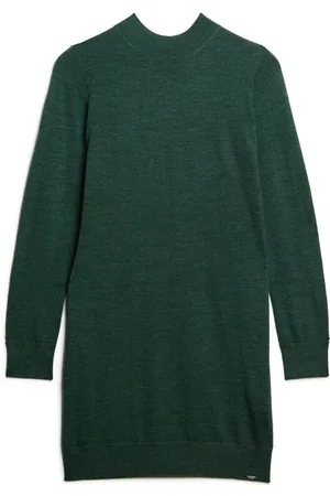 Superdry Robe manches longues mérinos femme