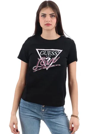 Guess T-shirt femme Love Triangle