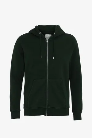 Colorful Standard Veste à capuche Hunter Green