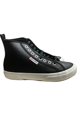 Superga Baskets femme 2750 Mid Tumbled Leather