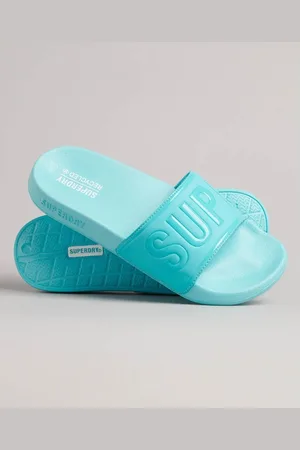 Superdry Claquettes de piscine véganes femme Code Core