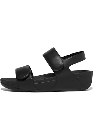 FitFlop Sandales à bride arrière en cuir réglables femme Lulu