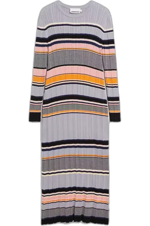 Armedangels Robe pull femme Kaamila Stripes