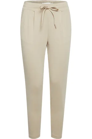Ichi Pantalon crop femme Kate