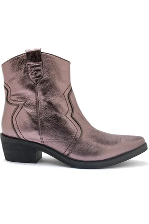 Pediconfort Bottines zippé cuir souple femme