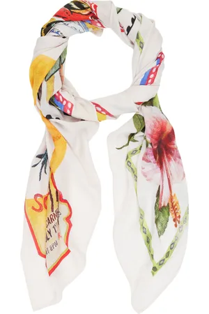 Desigual Foulard rectangle femme Paradise