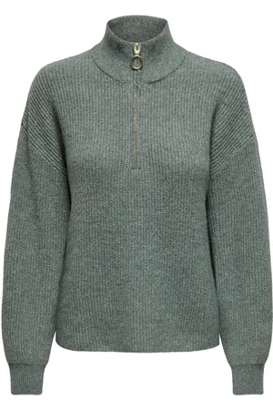 ONLY Pull demi-zip femme Tokyo Solid