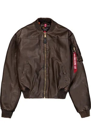 Alpha Industries Veste en cuir femme MA-1 FL Vintage