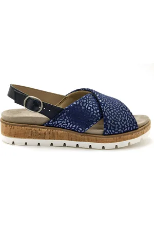 Pediconfort Sandales cuir femme