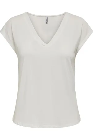 ONLY T-shirt col V femme Free Life
