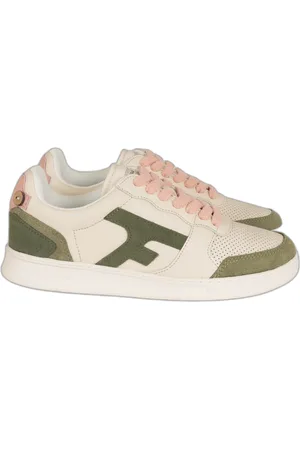 Faguo Baskets en cuir daim femme Hazel