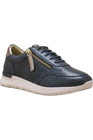 Pediconfort Baskets zip et lacets semelle amovible femme