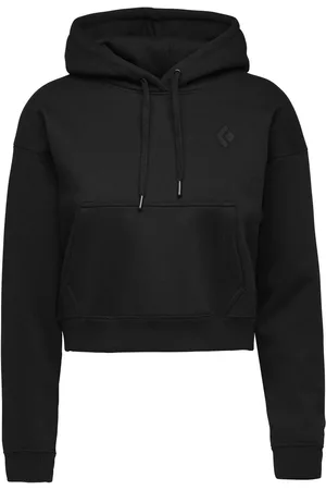 Black Diamond Sweatshirt à capuche femme Crop PO