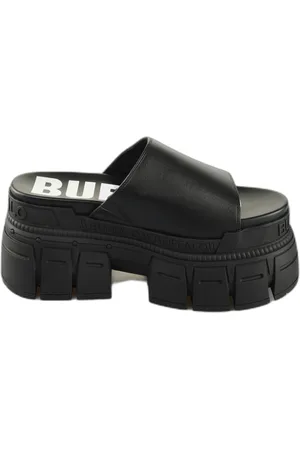 Buffalo Mules compensées femme Gospher - Vegan Nappa