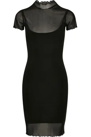 Urban classics Robe double épaisseur en maille femme GT