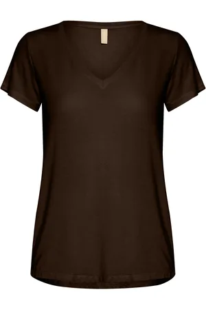 Culture T-shirt col V femme Poppy