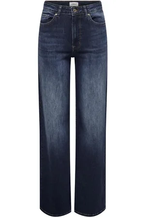 ONLY Jeans taille haute femme Madison Blush