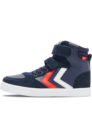 Hummel Baskets enfant slimmer stadil leather high