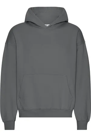 Colorful Standard Sweatshirt à capuche oversize Organic Lava Grey