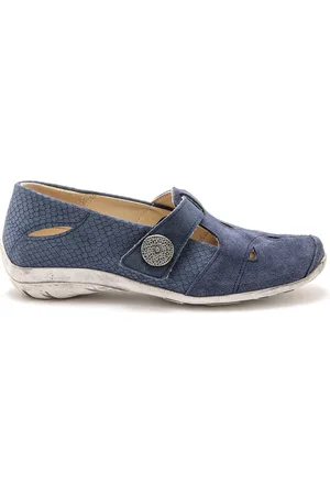 Pediconfort Ballerines salomés fantaisie à scratch femme