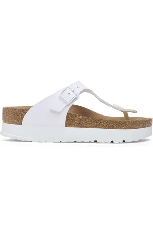 Birkenstock Tongs femme Gizeh PAP Flex Platform Birko-Flor
