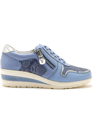 Pediconfort Baskets aérosemelle cuir femme