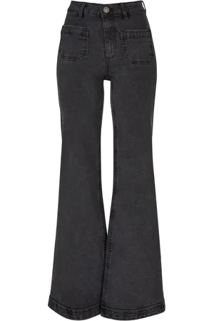 Urban classics Jeans évasé femme Vintage