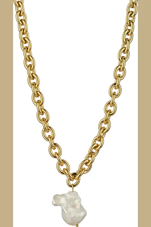 ISABELLA FORD Collier femme Chloe White Pearl