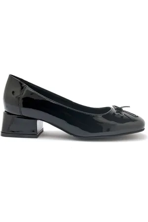 Pediconfort Escarpins cuir verni talon bloc femme