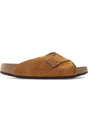 Birkenstock Mules femme Arosa Soft Footbed Suede Leather