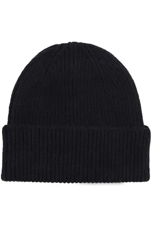 Colorful Standard Bonnet en laine Merino deep black