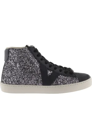 victoria Bottines à paillettes et cuir femme Berlin