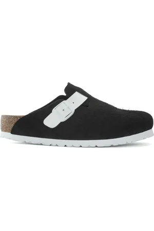 Birkenstock Sabots Boston Suede Leather/Birko-Flor