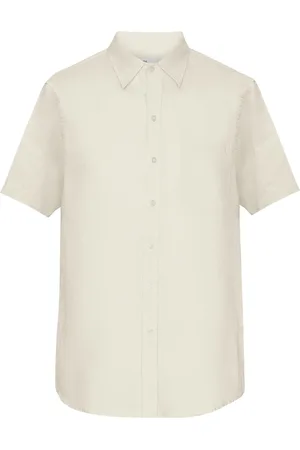 Colorful Standard Chemise en lin Organic ivory white