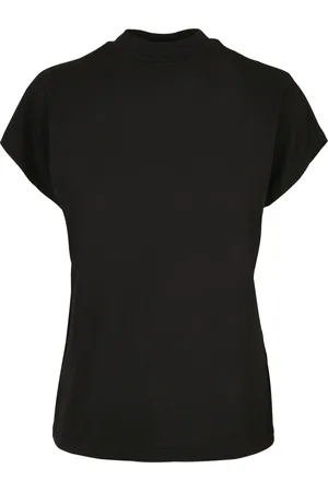 Urban classics T-shirt femme oversized découpé viscose-grandes tailles