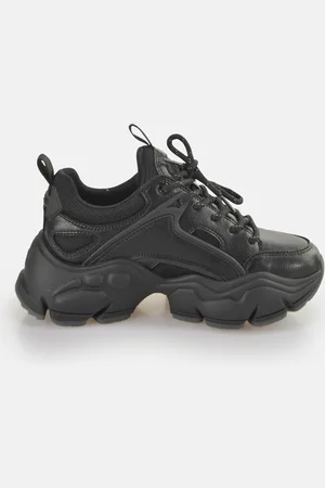 Buffalo Baskets femme Binary C BS - Vegan Nappa/Mesh
