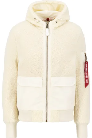 Alpha Industries Polaire à capuche zippé femme