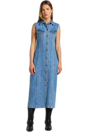 Lee Robe en jean slim long femme