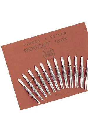 HB Lot de 12 pinces à épiler