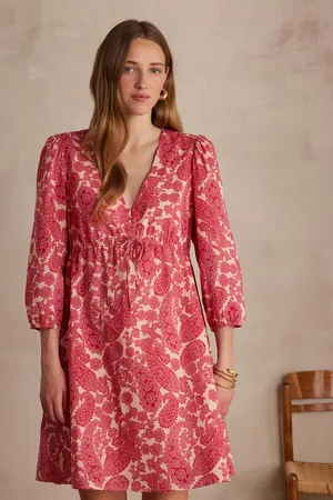 MAISON 123 Robe liame en coton
