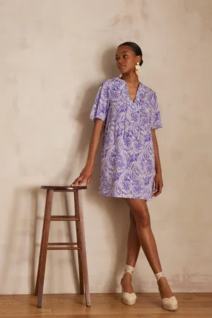 MAISON 123 Robe limana en coton