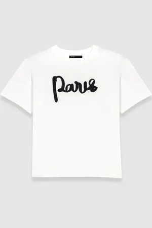 Maje Tee-shirt En Coton