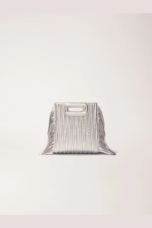 Maje Sac M Mini En Cuir Matelassé Métal