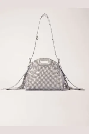 Maje Sac Miss M Mini Métal À Strass