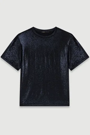 Maje Tee-shirt Lamé